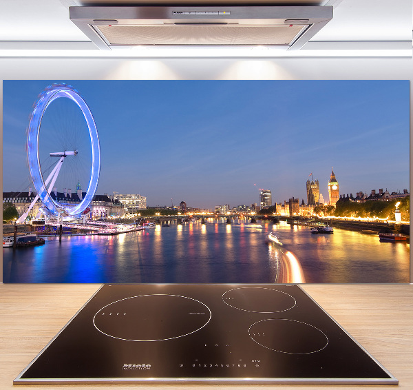 Panel de pared de cocina London Eye Londres