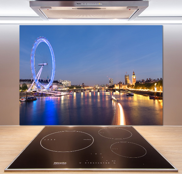 Panel de pared de cocina London Eye Londres