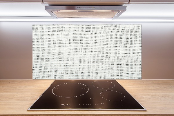 Panel para cocina Lienzo de lino blanco
