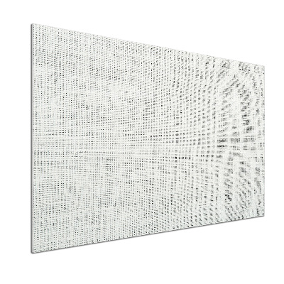 Panel para cocina Lienzo de lino blanco