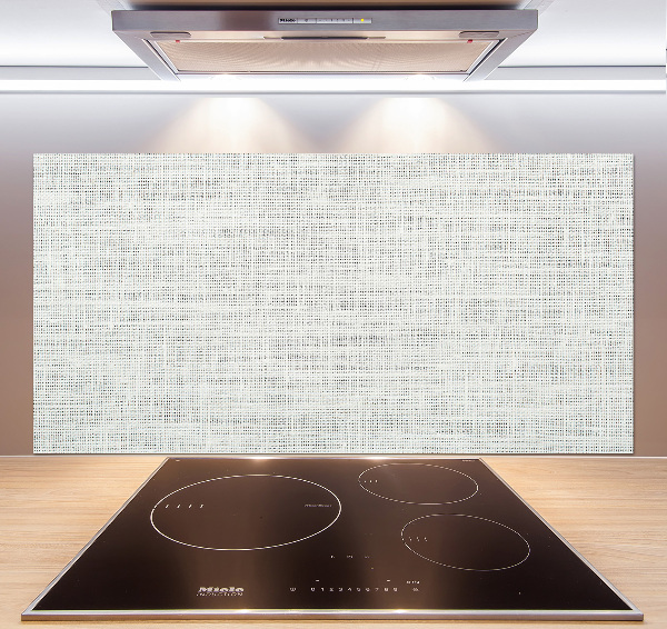 Panel para cocina Lienzo de lino blanco
