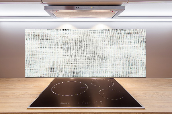 Panel para cocina Lienzo de lino blanco