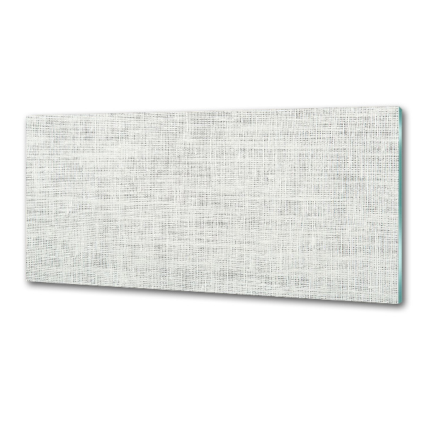 Panel para cocina Lienzo de lino blanco