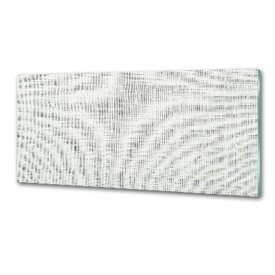 Panel para cocina Lienzo de lino blanco