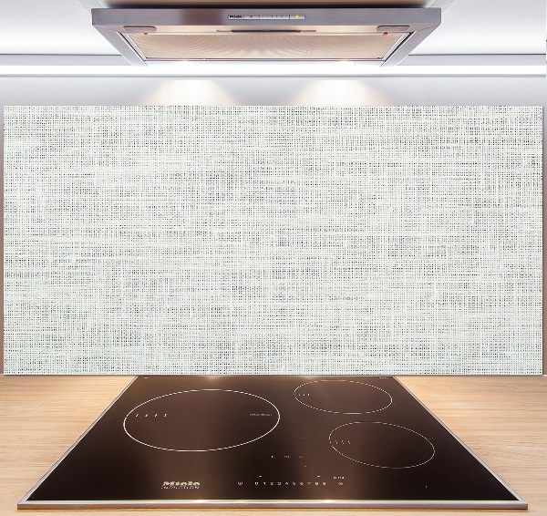 Panel para cocina Lienzo de lino blanco
