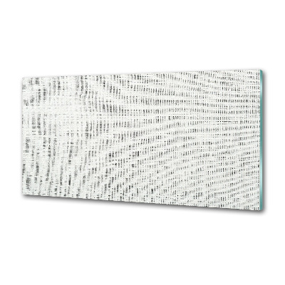 Panel para cocina Lienzo de lino blanco