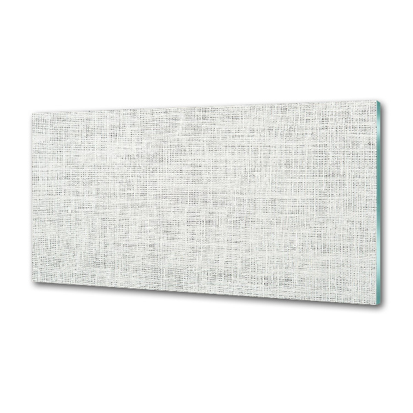 Panel para cocina Lienzo de lino blanco