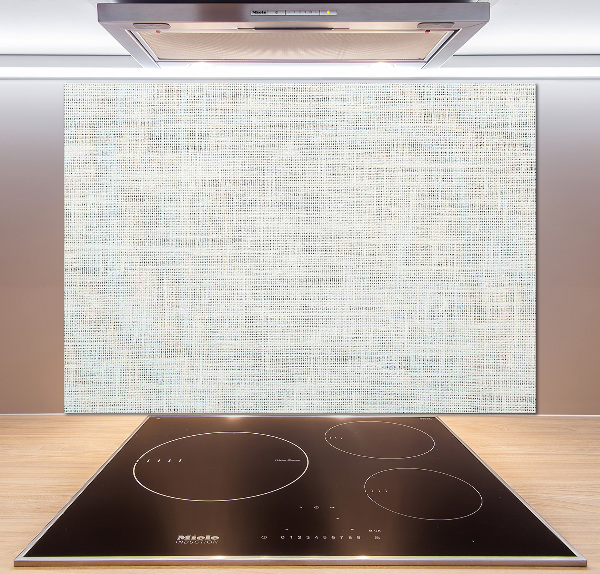 Panel para cocina Lienzo de lino blanco