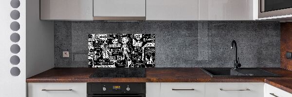 Panel para cocina Pintada