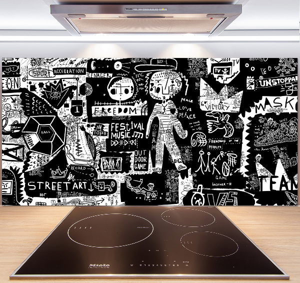 Panel para cocina Pintada