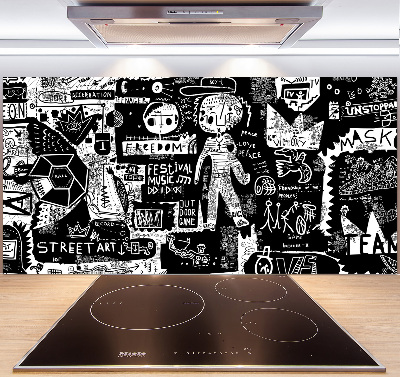 Panel para cocina Pintada