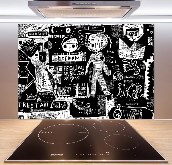 Panel para cocina Pintada