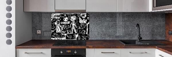 Panel para cocina Pintada