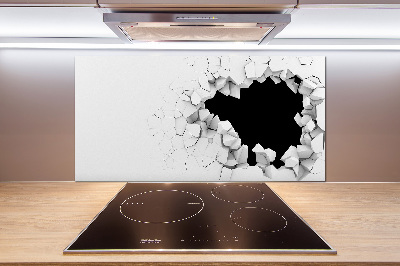 Panel do kuchni Dziura w ścianie