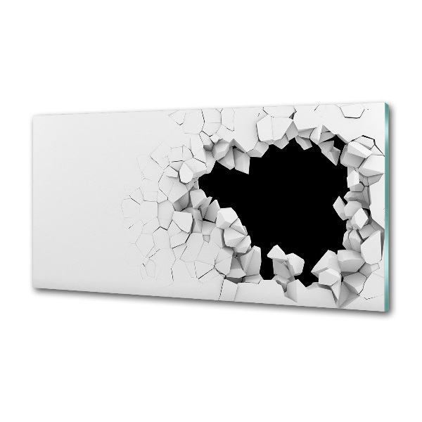 Panel do kuchni Dziura w ścianie