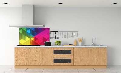 Panel antisalpicaduras Fondo geométrico