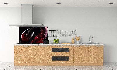 Panel para cocina Vino tinto