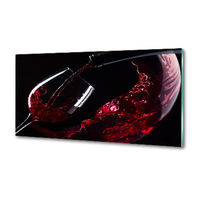 Panel para cocina Vino tinto