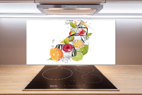 Panel de pared de cocina Fruta con hielo