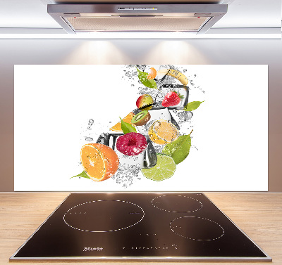 Panel de pared de cocina Fruta con hielo