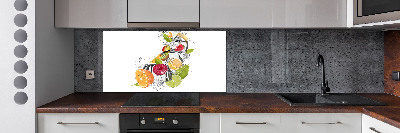 Panel de pared de cocina Fruta con hielo