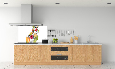 Panel de pared de cocina Fruta con hielo