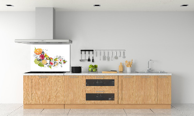 Panel de pared de cocina Fruta con hielo