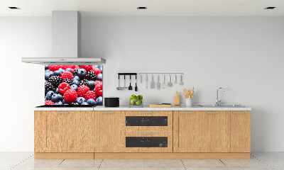 Panel de pared de cocina Frutos del bosque