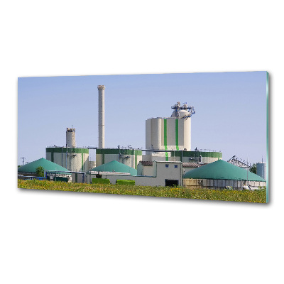 Panel dekor szkło Biogazownia