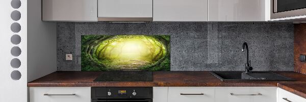 Panel para cocina Túnel de árboles