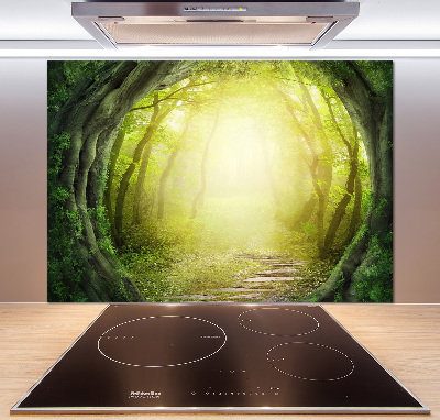 Panel para cocina Túnel de árboles