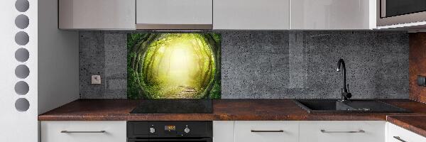 Panel para cocina Túnel de árboles