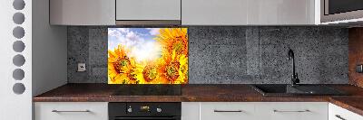 Salpicadero para cocina Girasoles