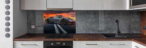 Panel dekor szkło Wyścigówka