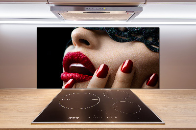 Panel do kuchni Koronkowa maska