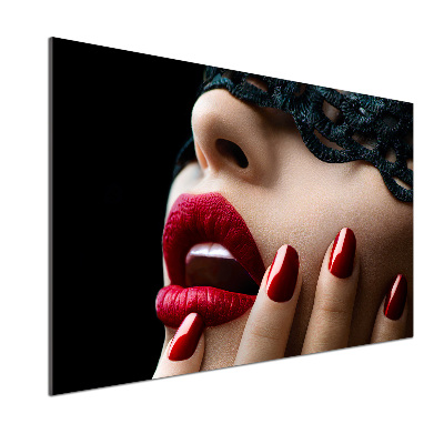 Panel de pared de cocina Máscara de encaje