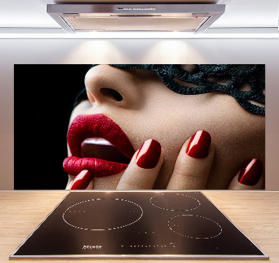 Panel do kuchni Koronkowa maska