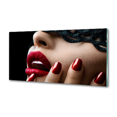 Panel de pared de cocina Máscara de encaje