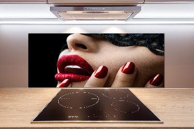 Panel do kuchni Koronkowa maska