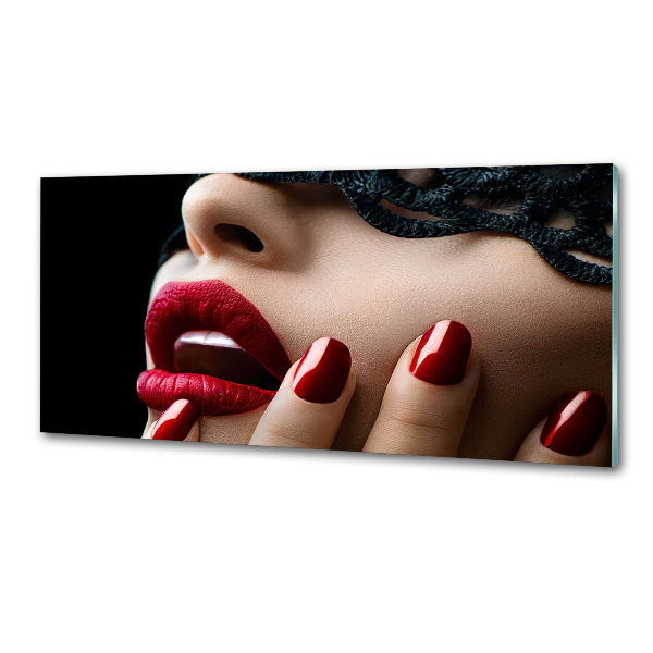 Panel do kuchni Koronkowa maska