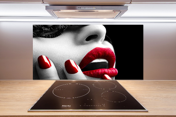 Salpicadero de cocina Máscara de encaje