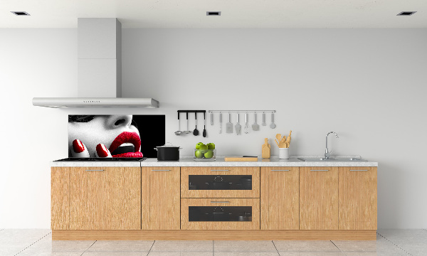 Salpicadero de cocina Máscara de encaje