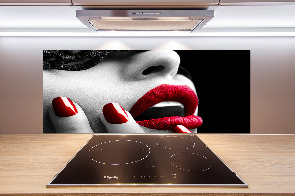 Salpicadero de cocina Máscara de encaje