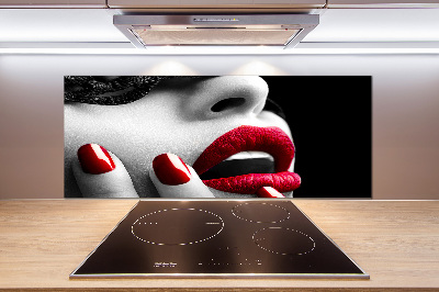 Salpicadero de cocina Máscara de encaje