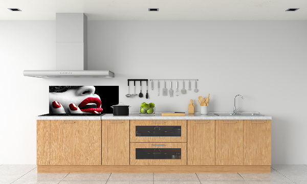 Salpicadero de cocina Máscara de encaje