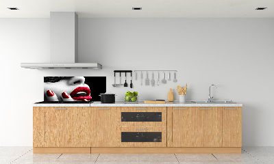 Salpicadero de cocina Máscara de encaje