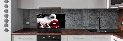 Panel do kuchni Koronkowa maska