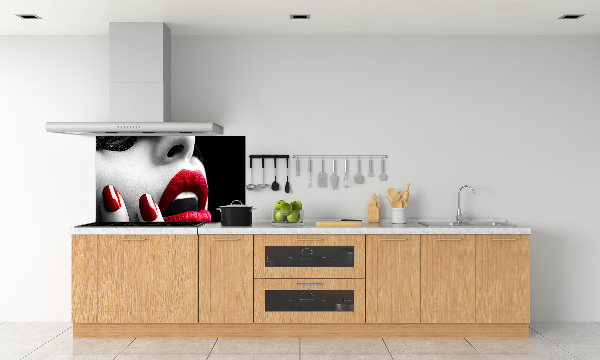 Salpicadero de cocina Máscara de encaje