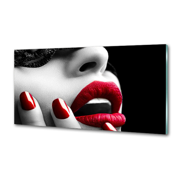 Panel do kuchni Koronkowa maska