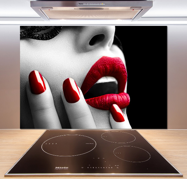 Salpicadero de cocina Máscara de encaje